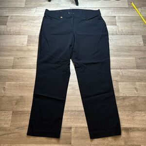 JM Collection Black Pants. Size 18. Very stretchy material. Really comfortable!